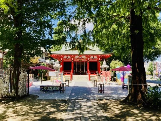 子宝祈願で知られる越谷香取神社